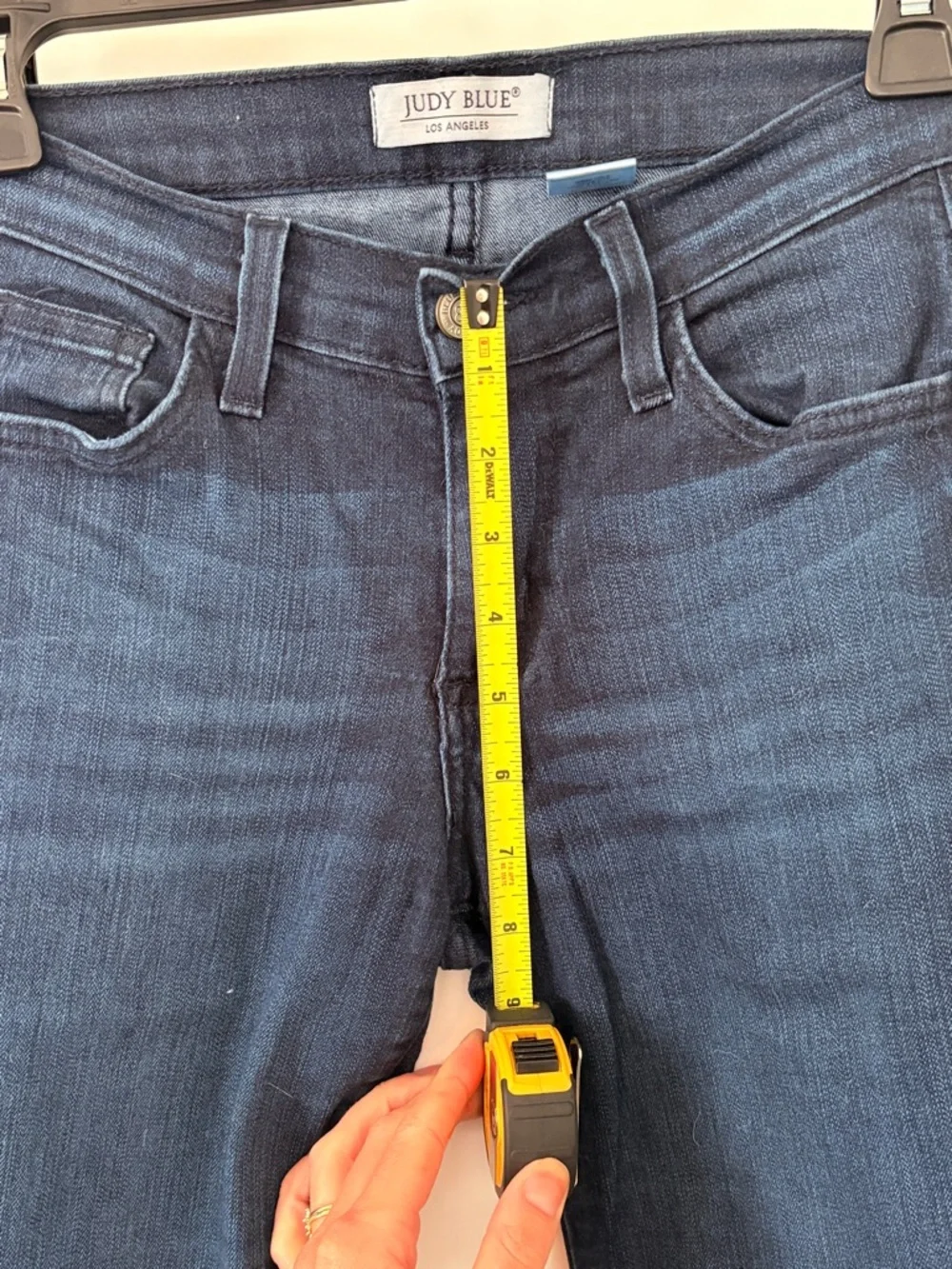 Judy Blue Dark Blue Flare Jeans - Picture 6 of 6